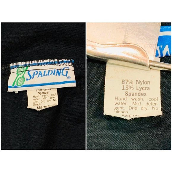 Vintage 70s Wrap Skirt Womens XXS Black Shiny Spandex Spalding - Picture 4 of 10